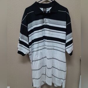 Mensfield Men's Black Striped Shirt Size:3XL  Mensfield